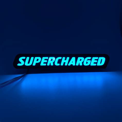 Lighting Trendz: SUPERCHARGED ILLUMINATED BADGE