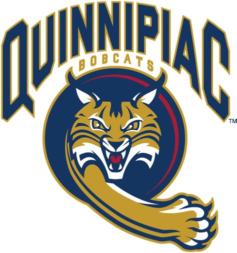 Quinnipiac Bobcats Primary Logo - NCAA Division I (n-r) (NCAA n-r) - Chris Creamer's Sports ...