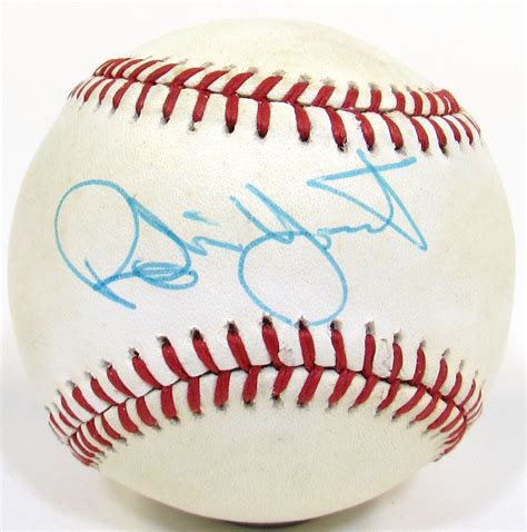 Lot Detail - Robin Yount Signed Baseball