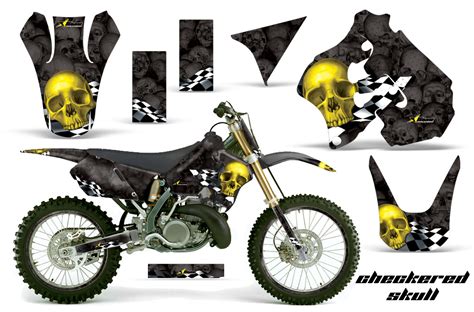 Suzuki Motocross Graphics Kit - Suzuki MX Graphics sticker kit for: RM 250 1996-1998