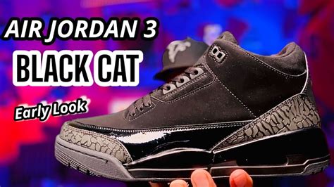 REVIEWING THE AIR JORDAN 3 BLACK CAT SOON TO RETURN FALL / HOLIDAY OF ...