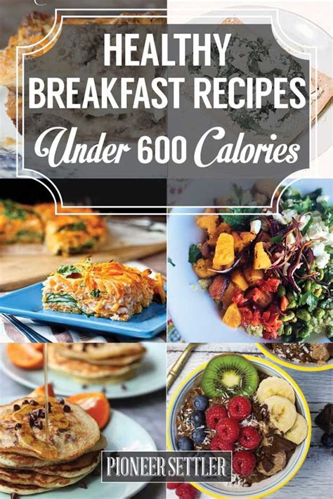 healthy breakfast recipes under 600 calories