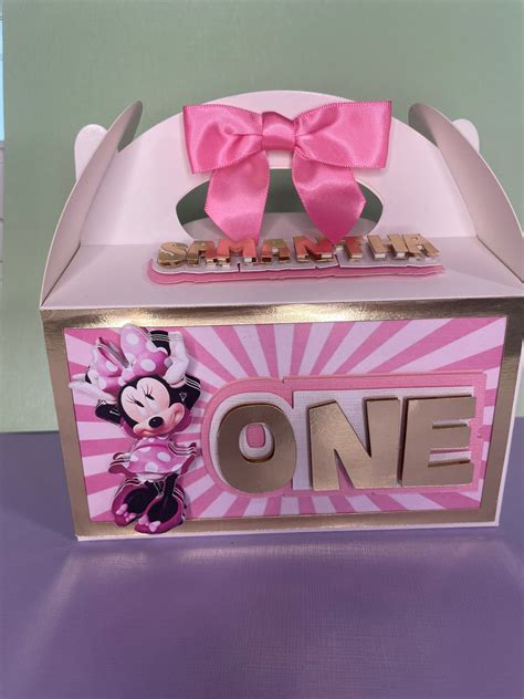 Minnie Mouse Box / Minnie Mouse Boxes / Minnie Mouse / Party Boxes ...