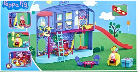 Peppa Pig Peppa's Ultimate Play Center Playset - Playhouse Set with ...