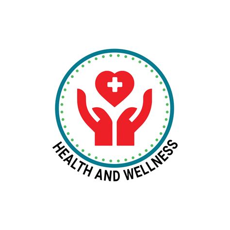 Health and Wellness logo design template free 20296495 Vector Art at ...