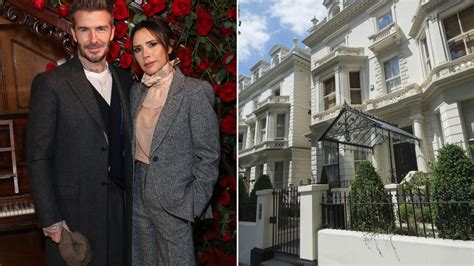 Victoria & David Beckham's grand living room at London home unveiled ...