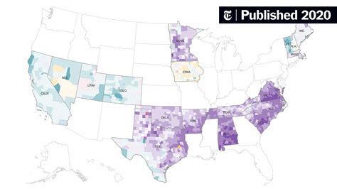 National Primary Results Map: Where Biden and Sanders Have Won - The New York Times