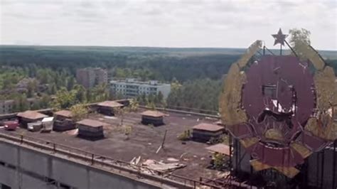 Stunning drone footage of deserted Chernobyl town – Channel 4 News