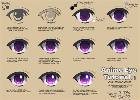 Anime Eyes Color Tutorial - Pin On Anime Manga Art Tutorials, Tips ...