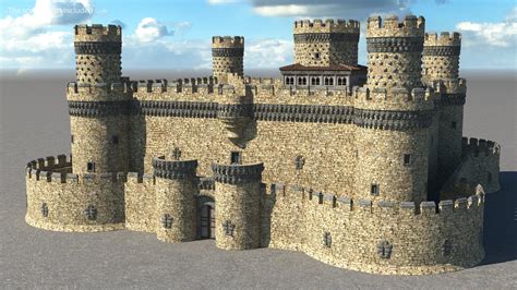 3D model medieval castle - TurboSquid 1474114