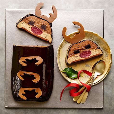 Marks and Spencer Christmas Reindeer Dessert - Karen Thomas Photography