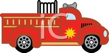 Vintage Fire Truck Clipart | Free download on ClipArtMag