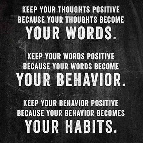 Words to live by. #thoughts #words #positive #behavior #habits #quote # ...