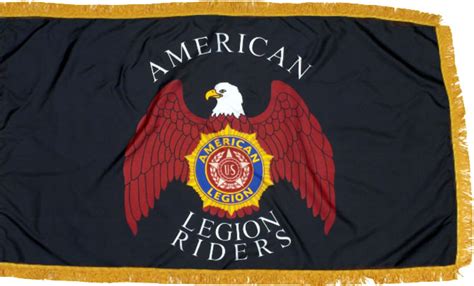 Legion Riders Indoor Flag - American Legion Flag & Emblem