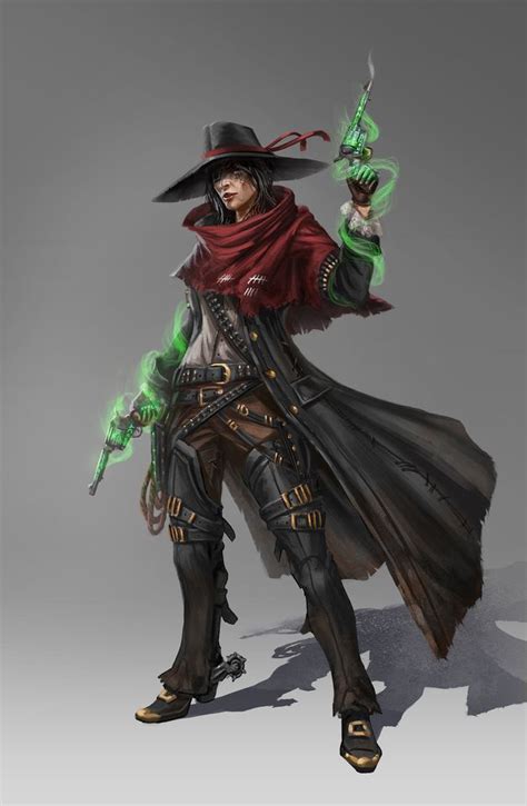 Western character portrait Gunslinger by Ivan Sevic | Personnages ...