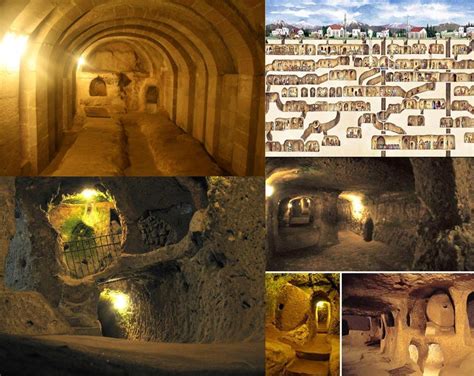 Derinkuyu Ancient Underground City (Nevşehir, Turkey) In 1963, during a simple renovation in the ...