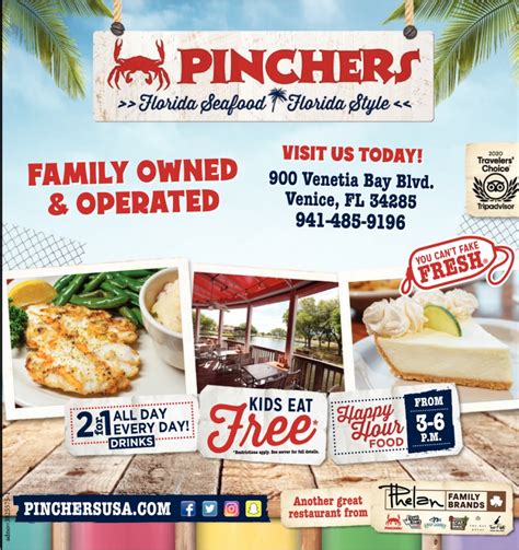 Florida Seafood, Pinchers Venice, Venice, FL