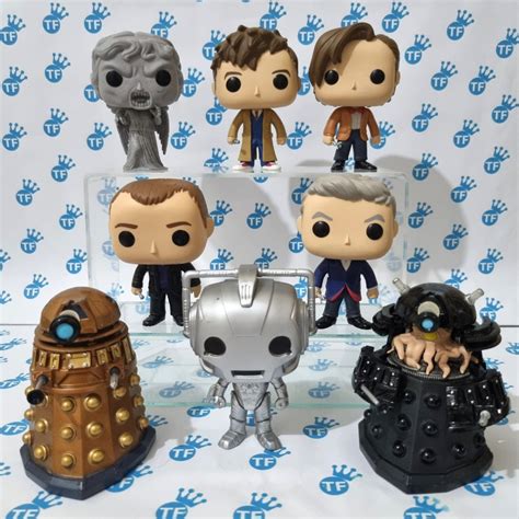 Coleção Doctor Who Funko Pop Original Evolving Dalek Sec 275 Cyberman ...