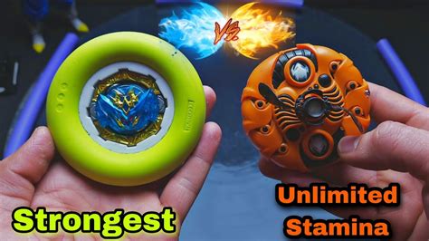 World's Strongest Vs Unlimited Stamina Beyblade Fight | Kon Jitega Guys - YouTube