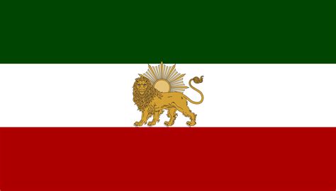 Iran Flag - Lion and Sun without sword پرچم ایران - شیر و خورشید بدون شمشیر : r/NewIran