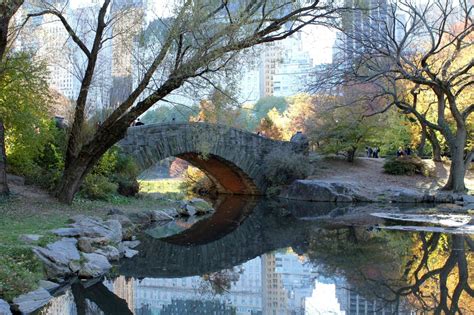 Gapstow Bridge in Central Park