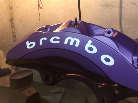 Kit 2 Brembo Car Brake Caliper Vinyl Sticker - HMCustom Online Shop