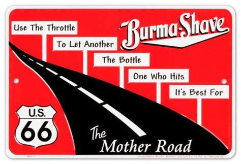 'Burma Shave' Tin Sign - | AllPosters.com in 2020 | Burma, Old signs, Shaving