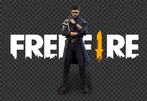 HD FF Alok Character With Free Fire Logo PNG | Citypng | Png, The ...