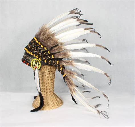 Great Plains Indian Chief Feather Headdress | Plains indians, Feather headdress, Headdress