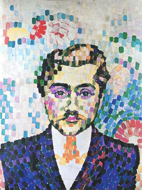 File:Robert Delaunay, 1906, Portrait de Metzinger, oil on canvas, 55 x ...