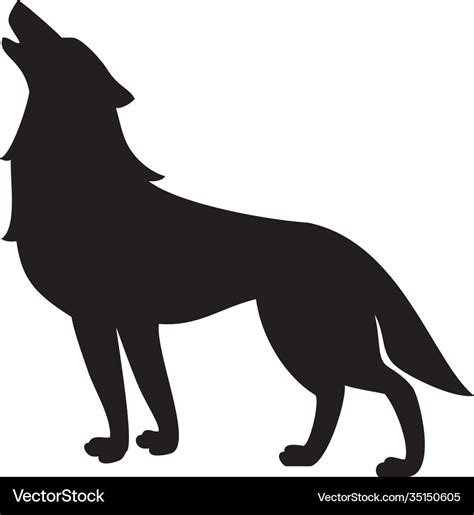 Wolf icon Royalty Free Vector Image - VectorStock