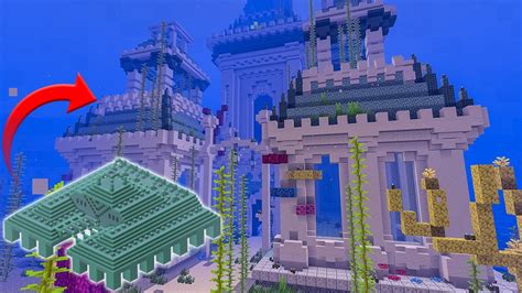 Ocean Monument Minecraft Build