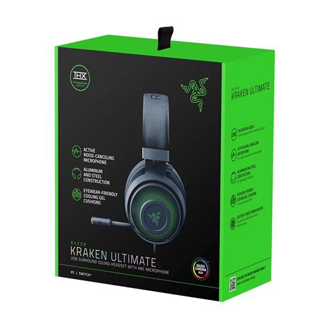 Razer Kraken Ultimate ANC Microphone With USB Surround Sound Headset