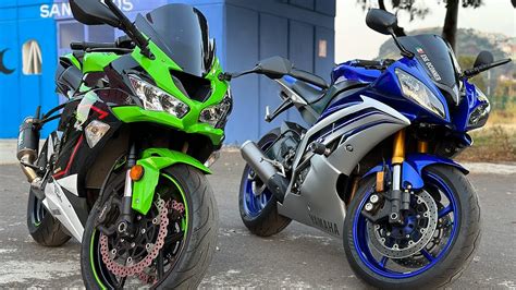 Kawasaki Ninja ZX-6R VS Yamaha R6 | YO SOY EL NENE - YouTube