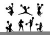 Free Cheerleader Clipart Silhouette | Free Images at Clker.com - vector ...