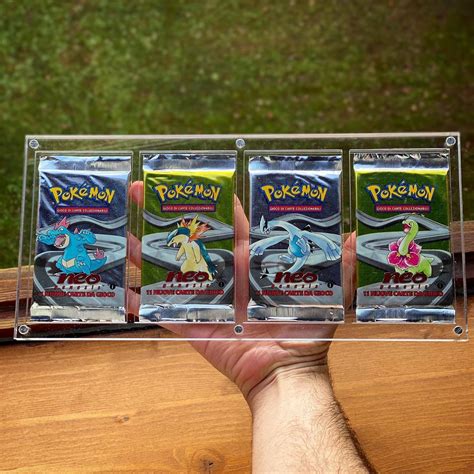 Italian Neo Genesis 1st Edition Booster packs!... | Pokemon card game, Pokemon trading card game ...