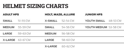 Smith Ski Helmet Size Chart - Ponasa