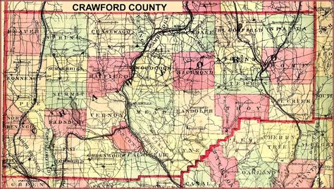 Road Map Of Crawford County Pa - map : Resume Examples #yKVB7xg2MB
