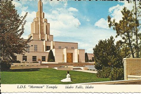 Idaho Falls Idaho Lds Mormon Temple Cs8569