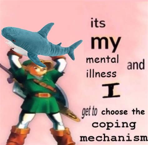 Mental health shark : r/BLAHAJ