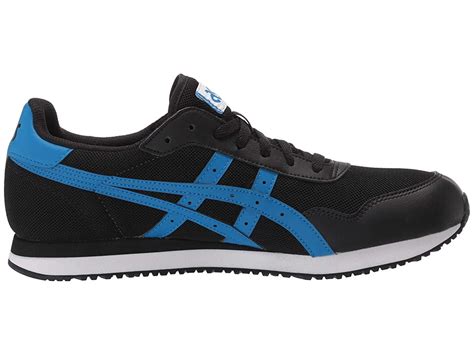 ASICS Tiger Tiger Runner Black/Electric Blue - Walmart.com - Walmart.com