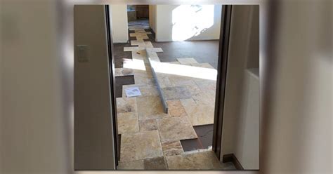 Arroyo Grande CA Travertine Floor Tile Installation