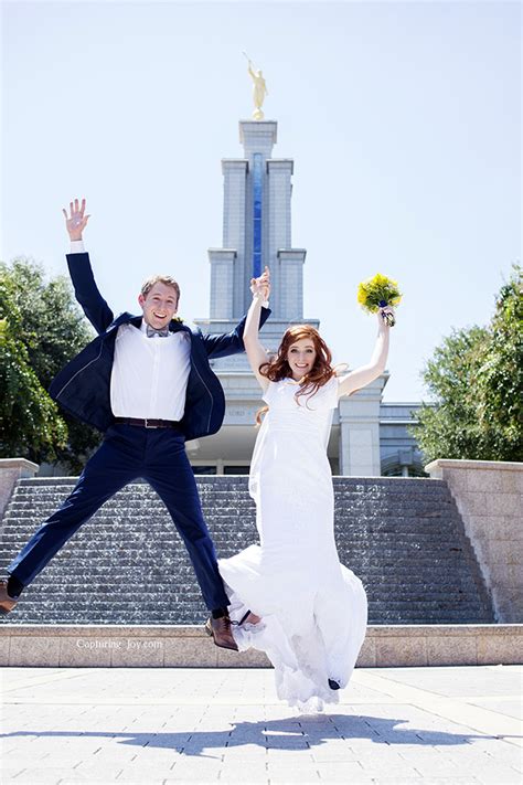 San Antonio LDS Temple Wedding - Capturing Joy with Kristen Duke