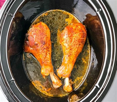 Slow Cooker Turkey Legs + {VIDEO}