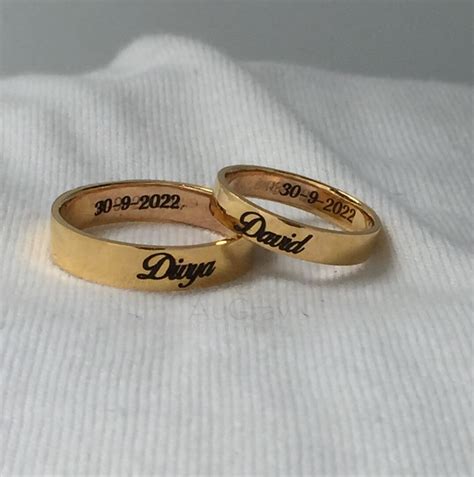 Wedding Ring Designs With Names