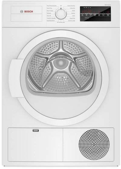 Bosch 300 Series 4.0 Cu. Ft. White Front Load Electric Dryer | Otto's Home Appliance