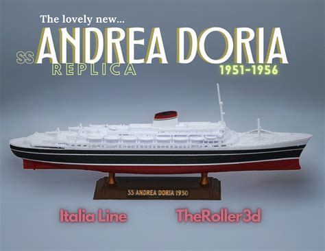 SS Andrea Doria Model 1 Foot in Length - Etsy