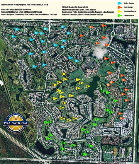 Map Of Florida Golf Courses Capitalsource Florida Golf Courses Map ...