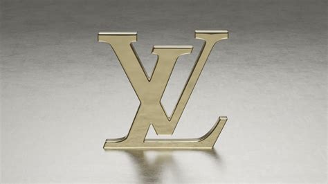 Louis Vuitton logo 3D model | CGTrader