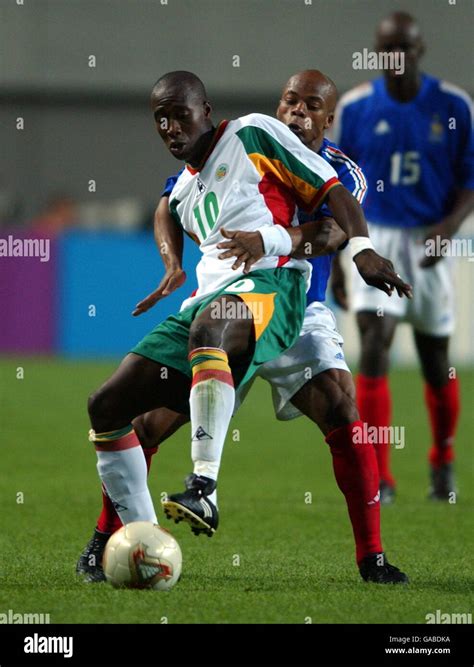 Soccer - FIFA World Cup 2002 - Group A - France v Senegal Stock Photo ...